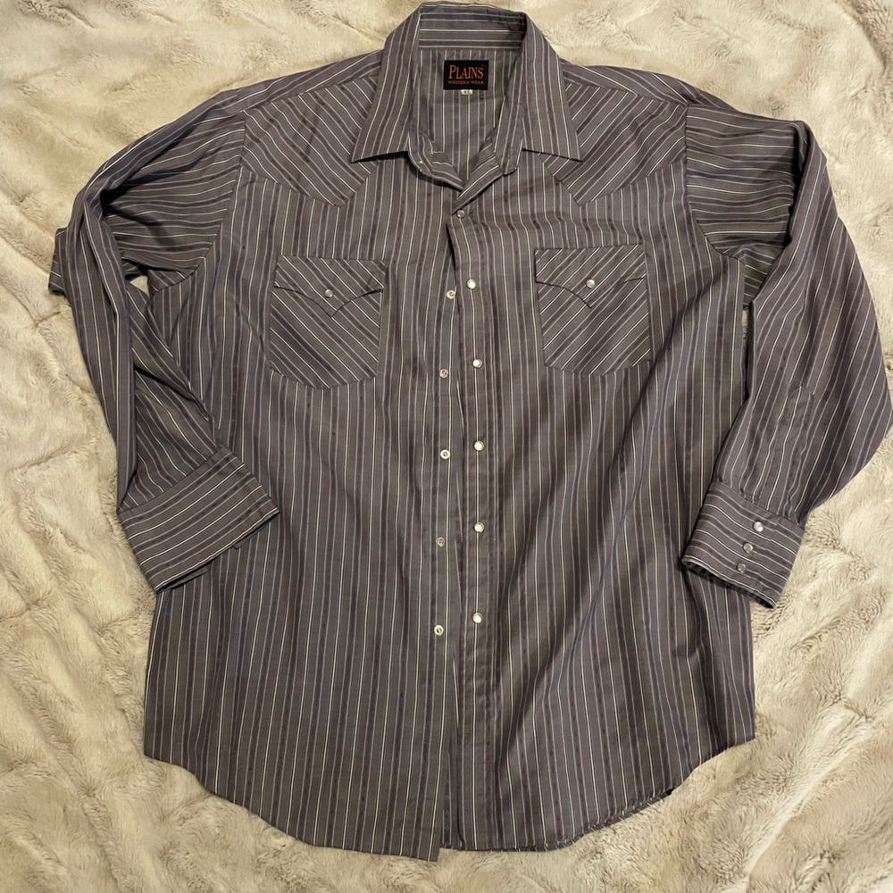 Plains Western Wear Pearl Snap
